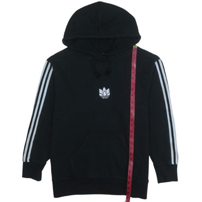 Womens UK Size 10 adidas Black Pullover Hoodie