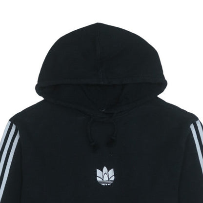 Womens UK Size 10 adidas Black Pullover Hoodie