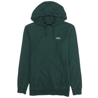 Mens UK Size S VANS Green Pullover Hoodie