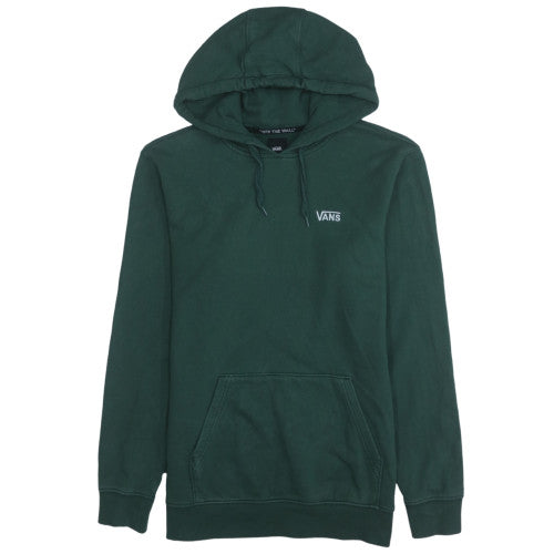 Mens UK Size S VANS Green Pullover Hoodie