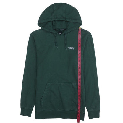 Mens UK Size S VANS Green Pullover Hoodie