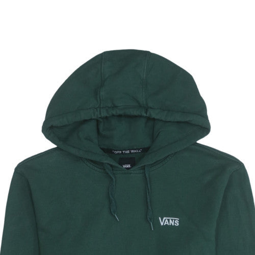 Mens UK Size S VANS Green Pullover Hoodie