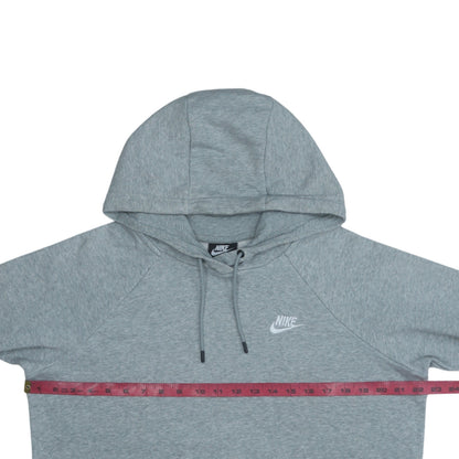 Mens UK Size M Nike Grey Pullover Hoodie