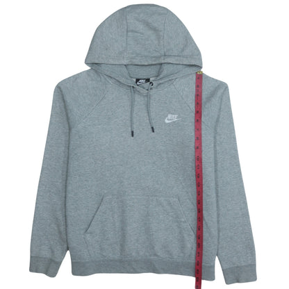 Mens UK Size M Nike Grey Pullover Hoodie