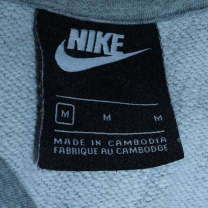 Mens UK Size M Nike Grey Pullover Hoodie