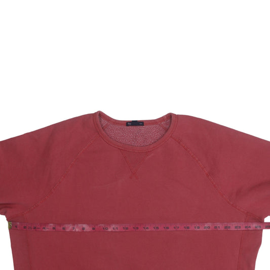 Mens UK Size M Gap Red Pullover Sweatshirt