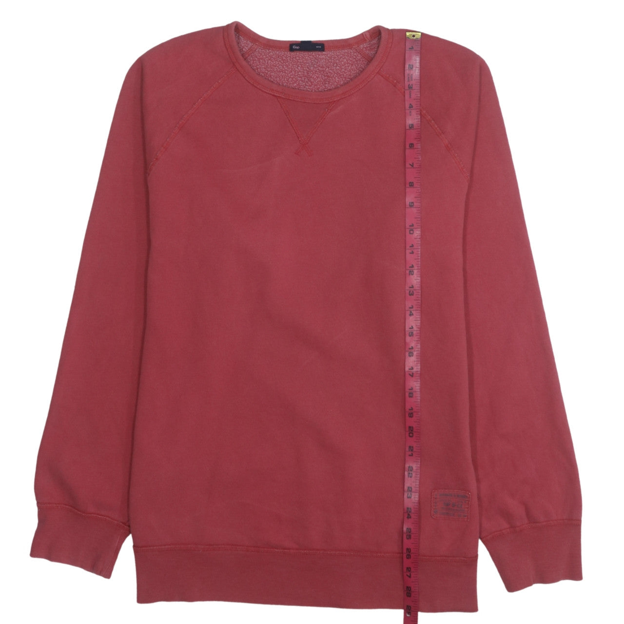 Mens UK Size M Gap Red Pullover Sweatshirt