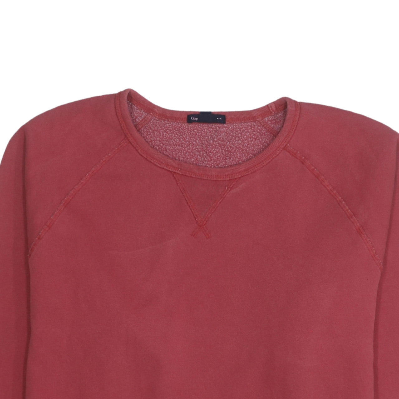 Mens UK Size M Gap Red Pullover Sweatshirt