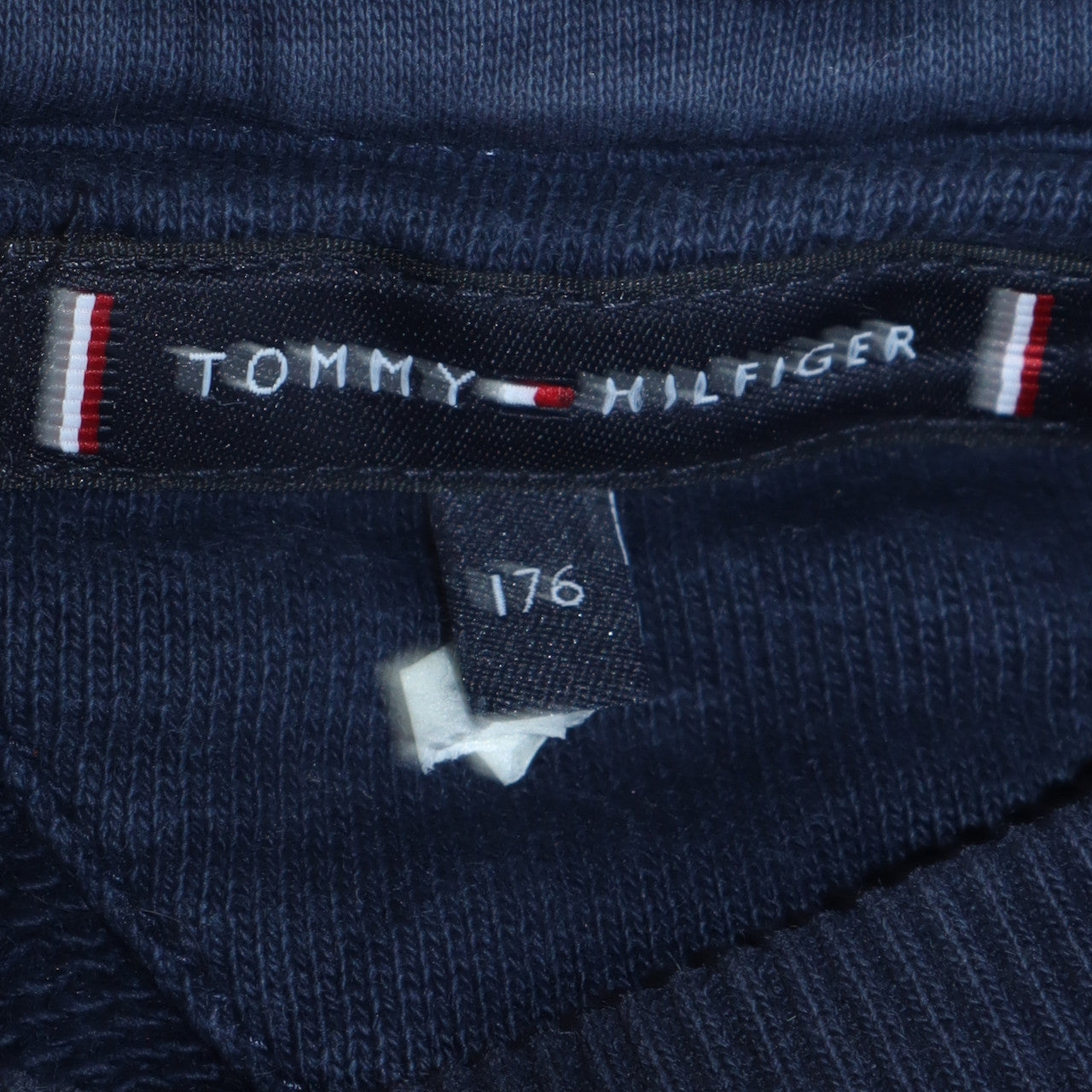 Mens UK Size L Tommy Hilfiger Blue Pullover Sweatshirt