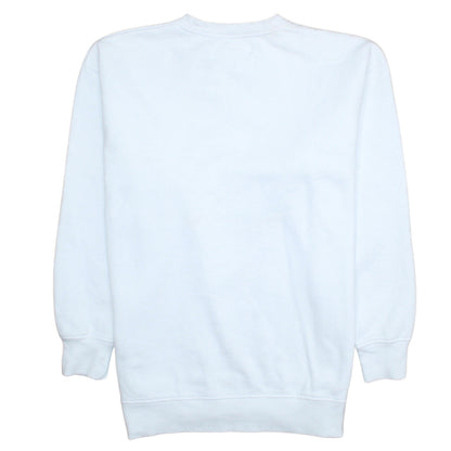Mens UK Size S Diesel White Pullover Sweatshirt