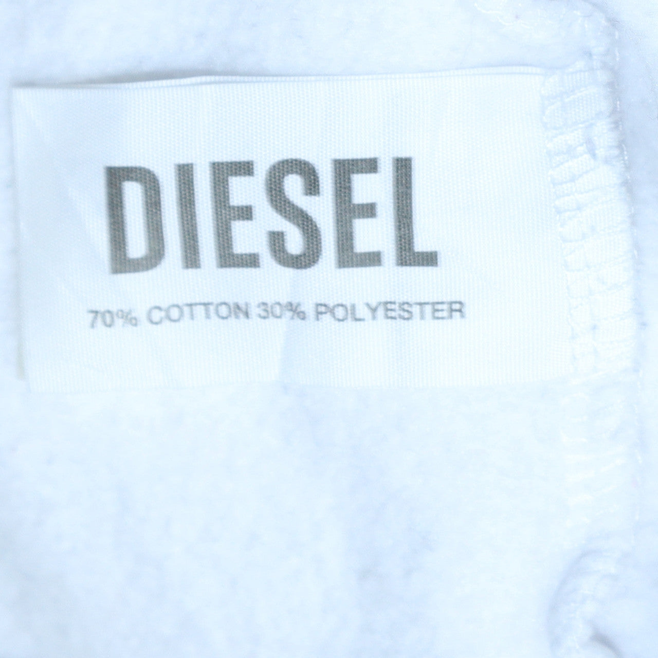 Mens UK Size S Diesel White Pullover Sweatshirt