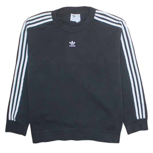 Womens UK Size 18 adidas Black Pullover Sweatshirt