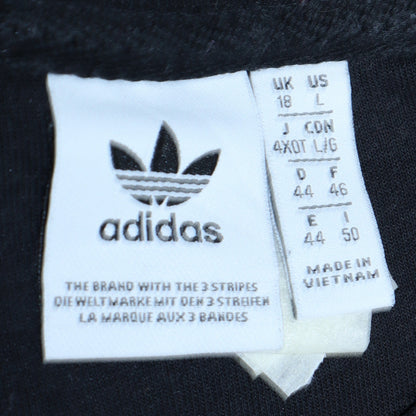 Womens UK Size 18 adidas Black Pullover Sweatshirt