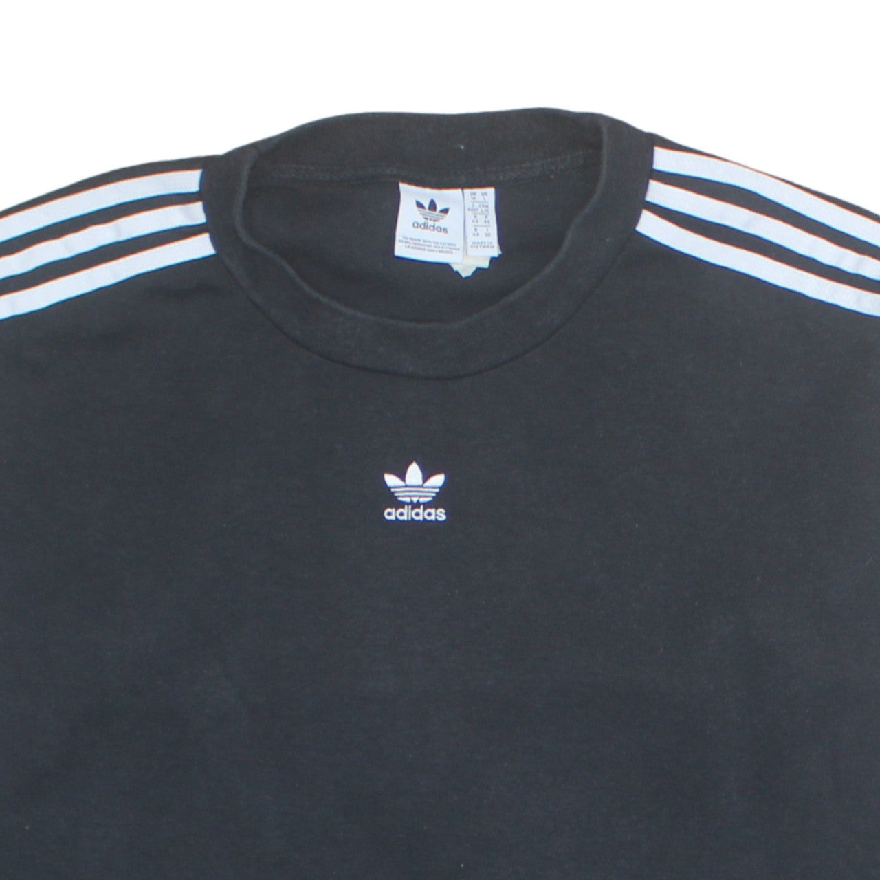 Womens UK Size 18 adidas Black Pullover Sweatshirt