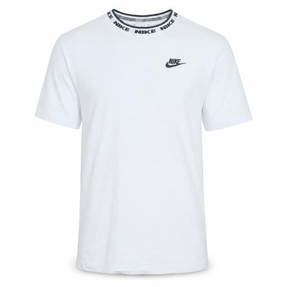 Nike Men’s White Cotton Crew Neck Short Sleeve Sports T-Shirt Size S