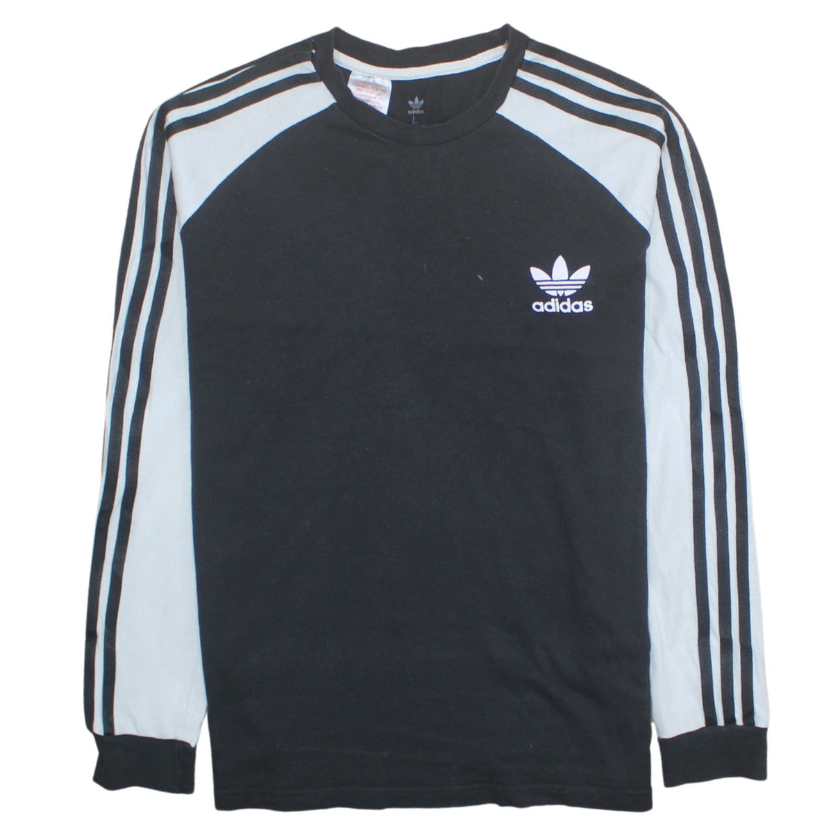 Mens UK Size L adidas Black Pullover Sweatshirt