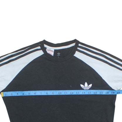 Mens UK Size L adidas Black Pullover Sweatshirt
