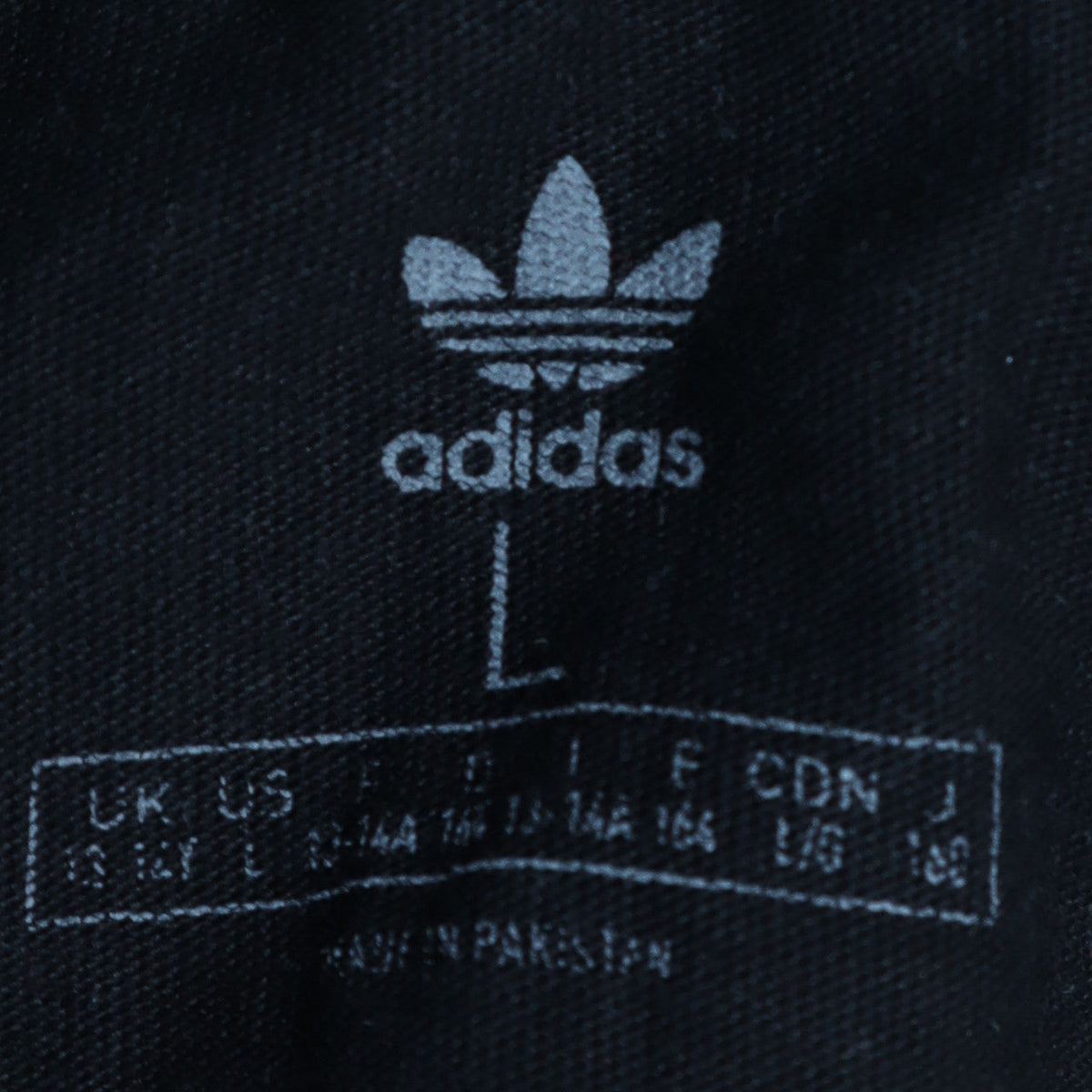 Mens UK Size L adidas Black Pullover Sweatshirt