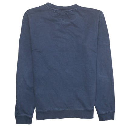 Teens UK Size 164 Tommy Hilfiger Blue Pullover Sweatshirt