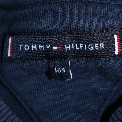 Teens UK Size 164 Tommy Hilfiger Blue Pullover Sweatshirt