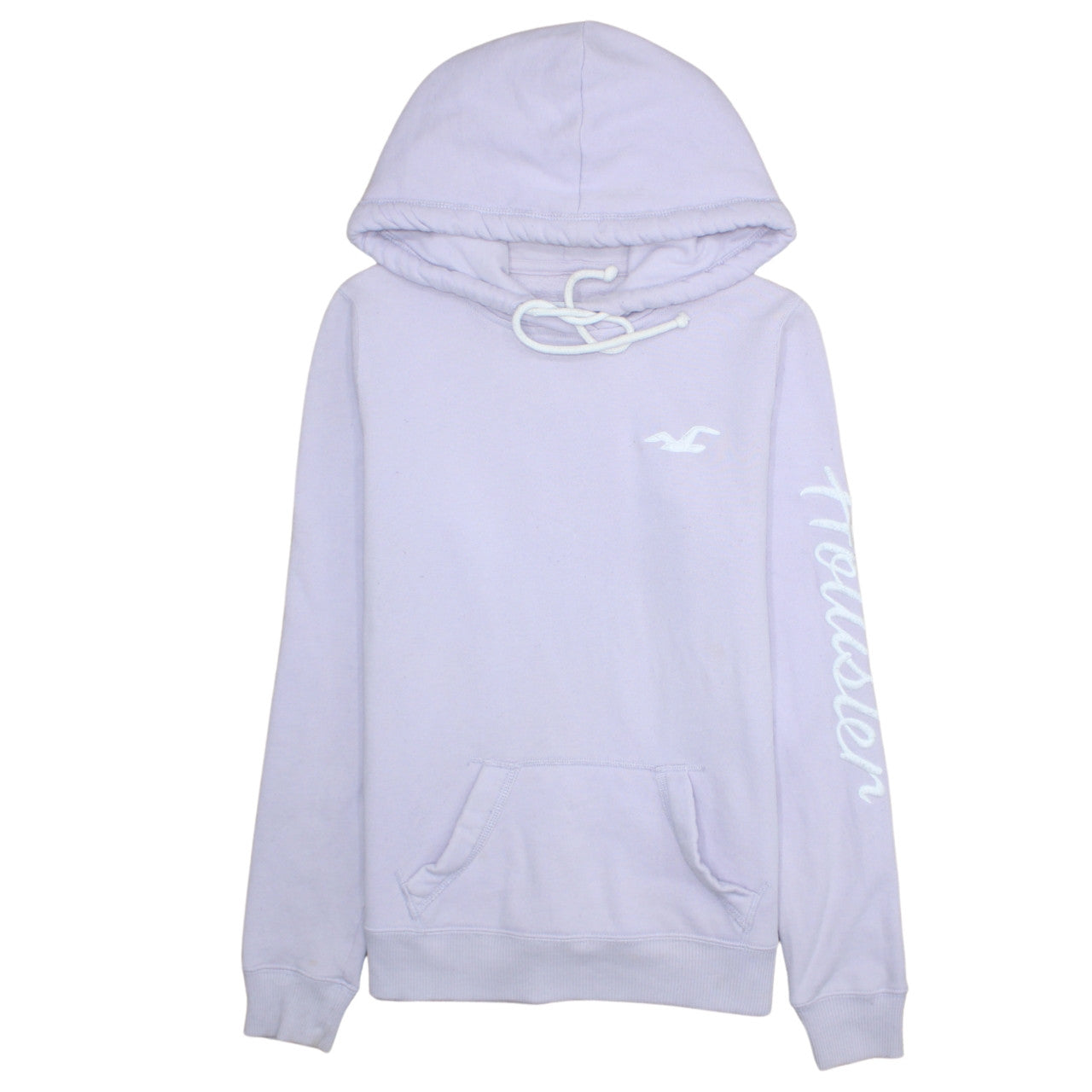 Womens UK Size XS Hollister Purple Pullover Hoodie