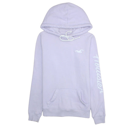 Womens UK Size XS Hollister Purple Pullover Hoodie