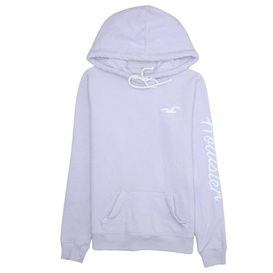 Womens UK Size XS Hollister Purple Pullover Hoodie