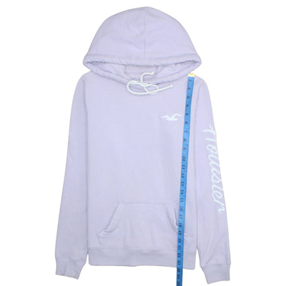 Womens UK Size XS Hollister Purple Pullover Hoodie