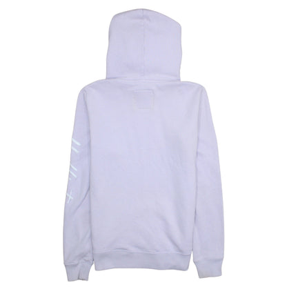 Womens UK Size XS Hollister Purple Pullover Hoodie