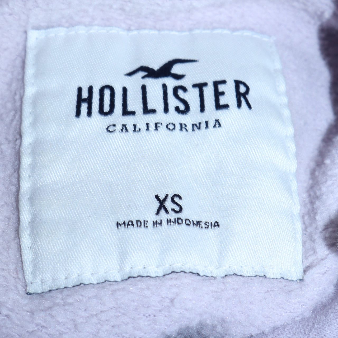 Womens UK Size XS Hollister Purple Pullover Hoodie