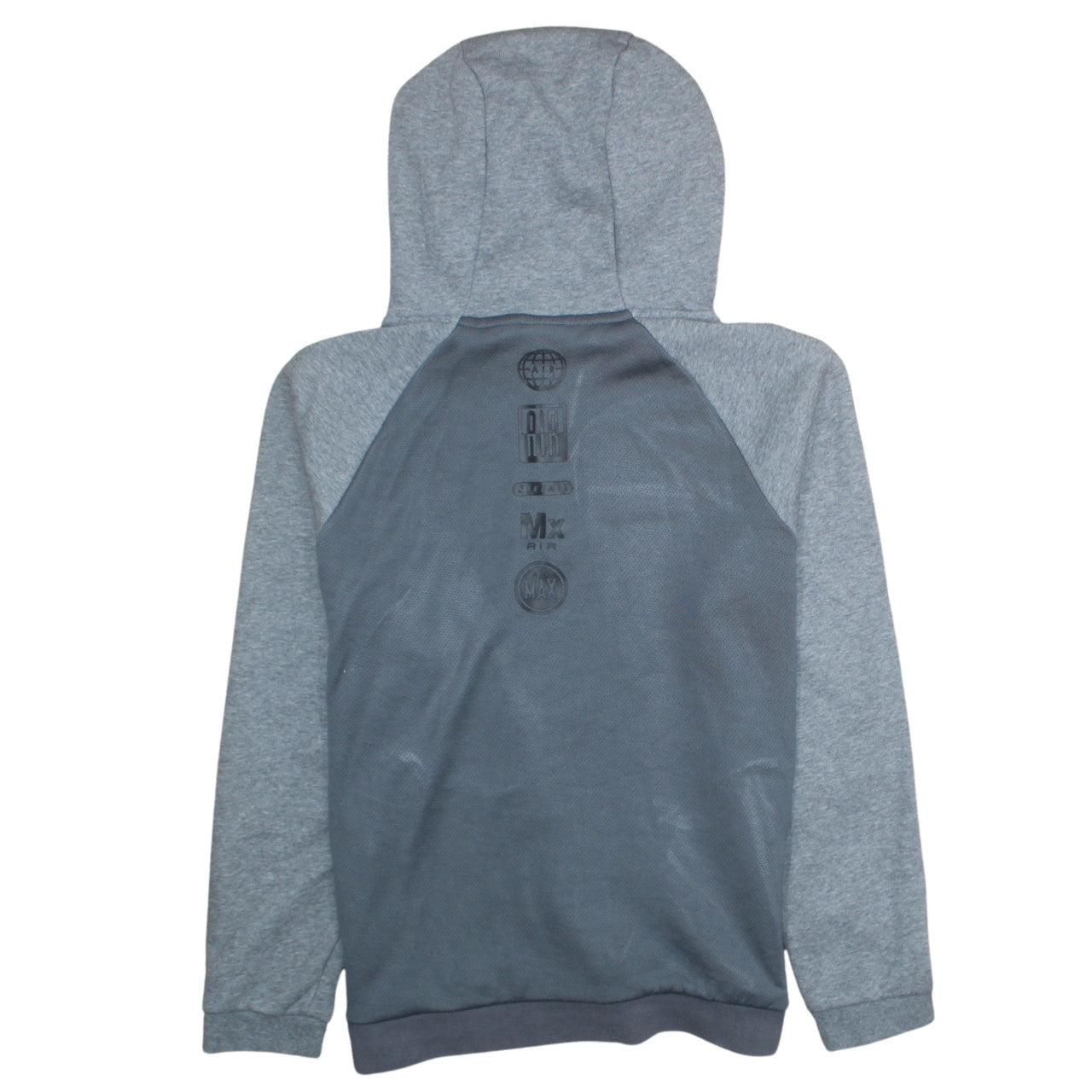 Teens UK Size L Nike Grey Full Zip Hoodie
