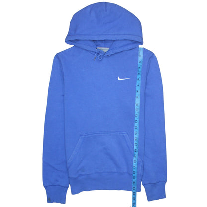 Mens UK Size S Nike Blue Pullover Hoodie