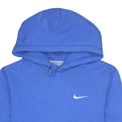 Mens UK Size S Nike Blue Pullover Hoodie