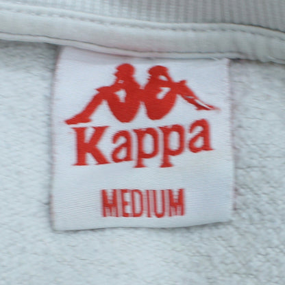 Mens UK Size M Kappa White Pullover Sweatshirt