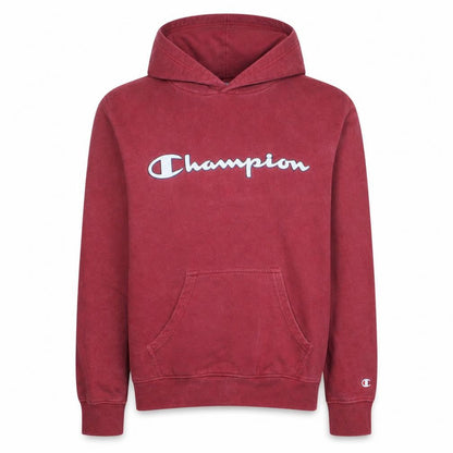 Mens UK Size S Champion Red Pullover Hoodie