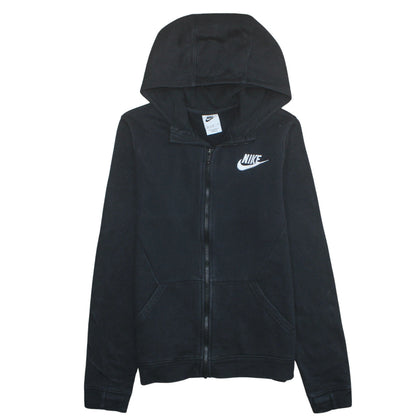 Mens UK Size XL Nike Black Full Zip Hoodie