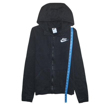 Mens UK Size XL Nike Black Full Zip Hoodie