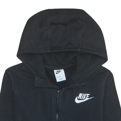 Mens UK Size XL Nike Black Full Zip Hoodie