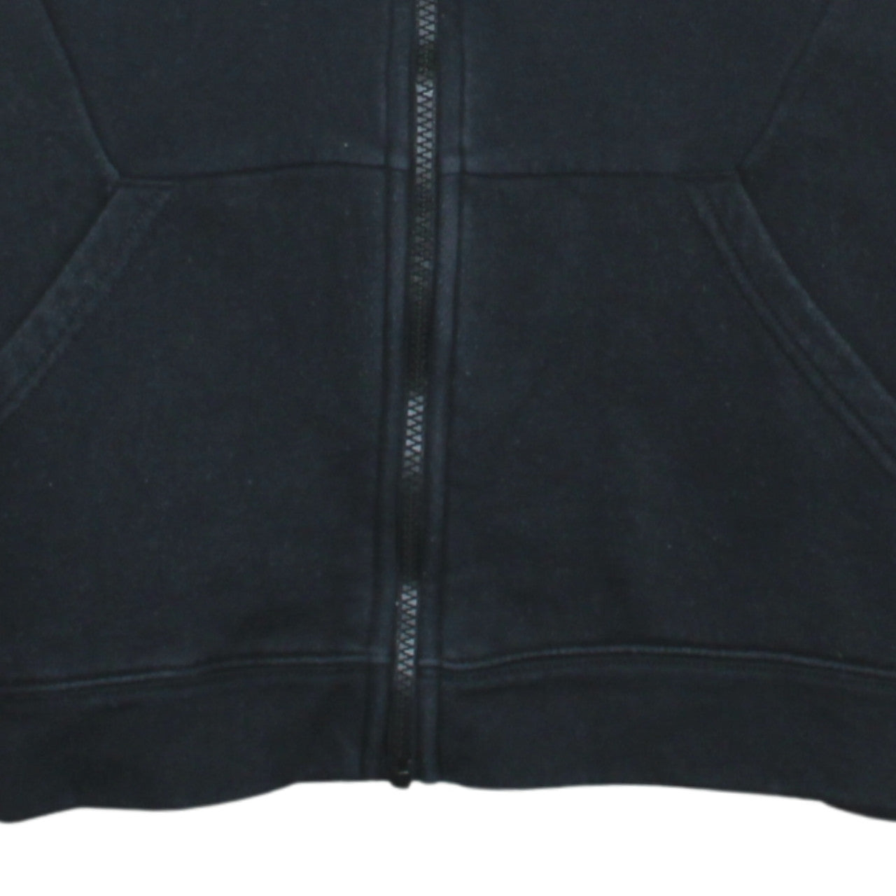 Mens UK Size XL Nike Black Full Zip Hoodie