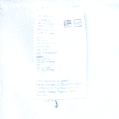 Womens UK Size S Uniqlo White Pullover Sweatshirt