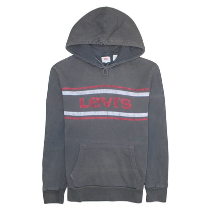 Mens UK Size M Levi's Grey Pullover Hoodie