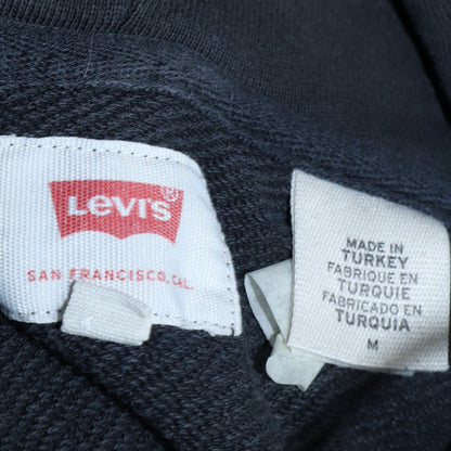 Mens UK Size M Levi's Grey Pullover Hoodie