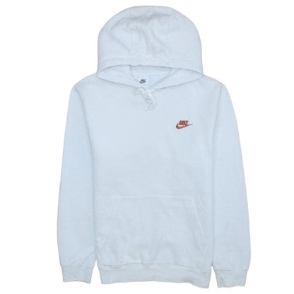 Mens UK Size S Nike White Pullover Hoodie