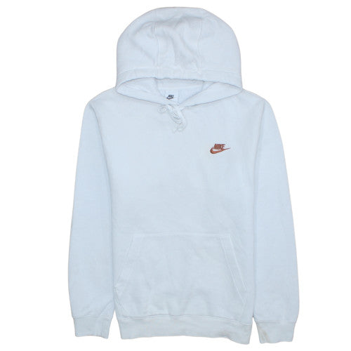 Mens UK Size S Nike White Pullover Hoodie
