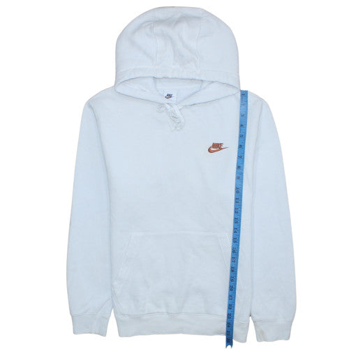 Mens UK Size S Nike White Pullover Hoodie