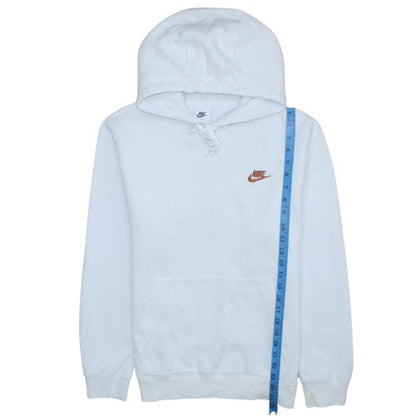 Mens UK Size S Nike White Pullover Hoodie