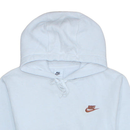Mens UK Size S Nike White Pullover Hoodie