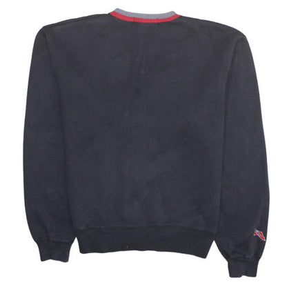 Mens UK Size M Polo Sport Ralph Lauren Black Full Zip Sweatshirt