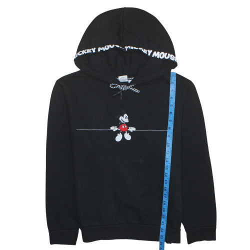 Womens UK Size L Disney Black Pullover Hoodie
