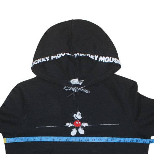 Womens UK Size L Disney Black Pullover Hoodie